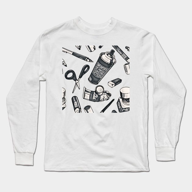 Weapons Long Sleeve T-Shirt by mathiole